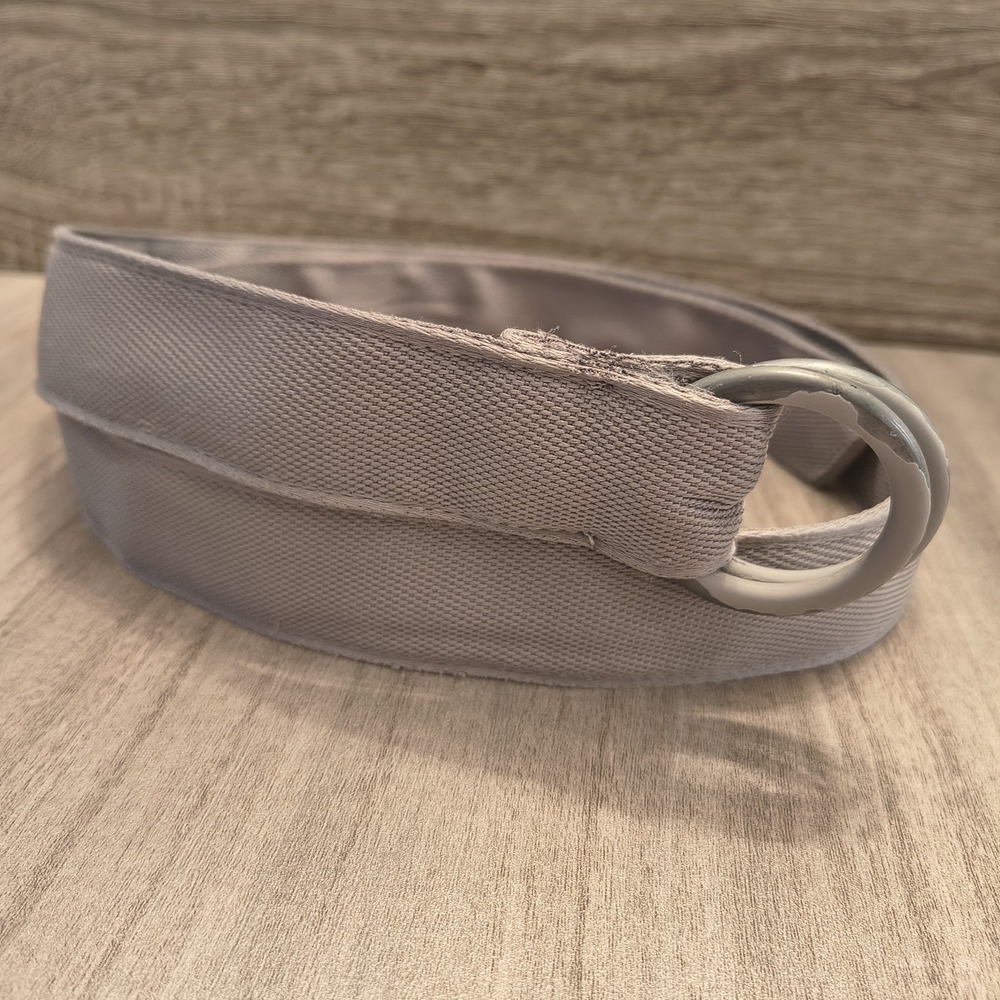 PETER MILLAR‎ CROWN CRAFTED PERFORMANCE O-RING BELT SIZE LARGE GRAY $90